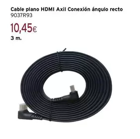Cable Plano Axil Conexión Ángulo Recto