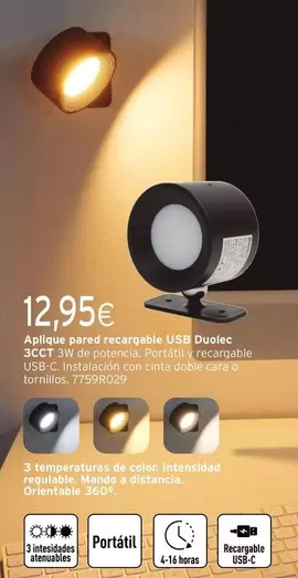 duolec - Apilable Para Recargable Usb Dujoke 3cct