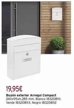 Arregui - Buzon Exterior Compact