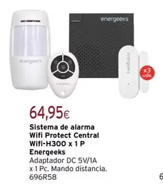 energetics - Sistema De Alarma Wifi Protect Central Wifi H300 X 1 P