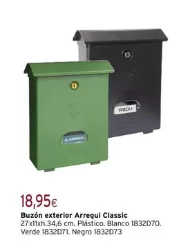 Arregui - Buzon Exterior Classic