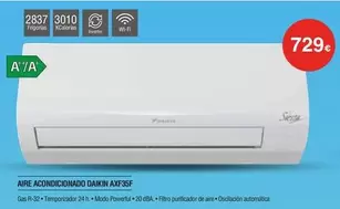 Daikin - Aire Acondicionado Dakin AXF35F