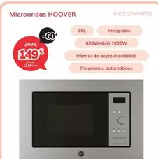 Hoover - Microondas Ho20fmw7x
