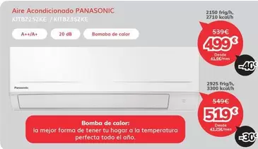 Panasonic - Aire Acondicionado