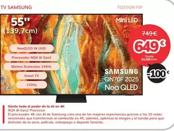 Samsung - Tv Tq55qn70f