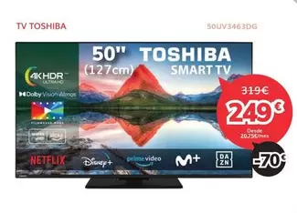 Toshiba - Tv 50uv3463dg