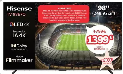 Hisense - Tv 98E7Q