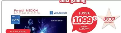 Intel - Portátil Medion