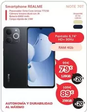Realme - Smartphone Note 70T