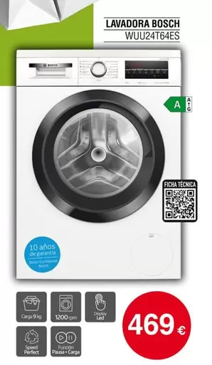 Bosch - Lavadora WUU241G4ES