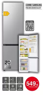 Samsung - Combi Rb38c600esaef