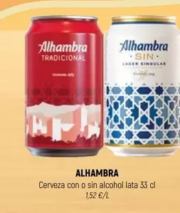 Alhambra - Cerveza Con O Sin Alcohol