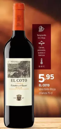 El Coto - Vino Tinto Rioja Crianza