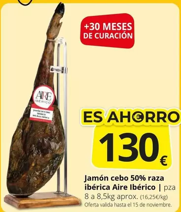 Legado Ibérico - Jamón Cebo 50% Raza Ibérica