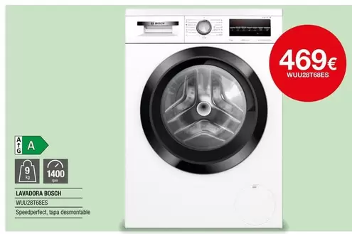 Bosch - Lavadora Wuu28t68es