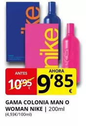 Nike - Gama Colonia Man O Woman