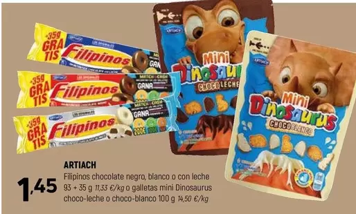 Artiach - Fijipos Chocolate Negro