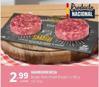 smash - Hamburger Meat Smash Burger