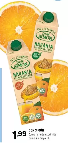 Don Simón - Zumo Naranja Egarrido Con O Salvo