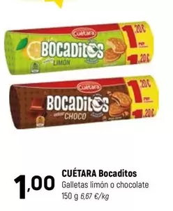Cuétara - Galletas Limon O Chocolate