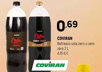 coviran - Refresco Cola Zero O Zero Zero