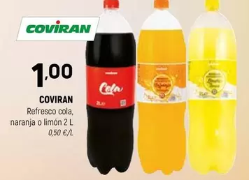 coviran - Refresco Cola, Naranja O Limon