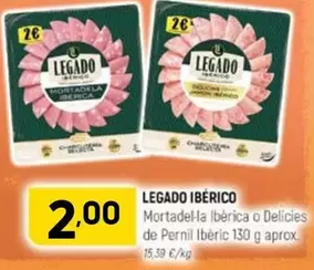 legado - Mortadella Iberica O Delicies De Pernil Iberic