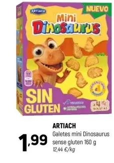 Artiach - Galetes Mini Dinosaurus Sense Gluten