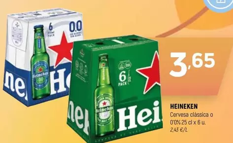 Heineken - Cervesa Classica O 04%