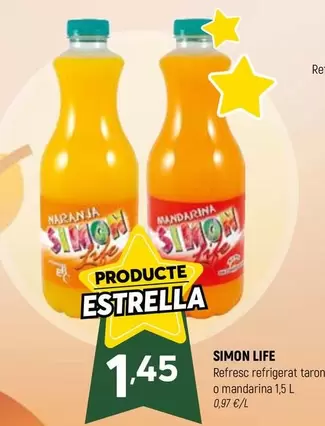Simon Life - Refresco Refrigerata Taron O Mandarina