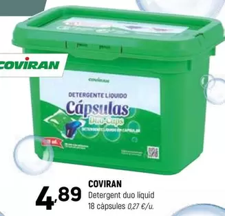 coviran - Detergent Duo Liquid 18 Capsules