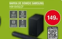 Samsung - Barra De Sonido Hw-b450/zf