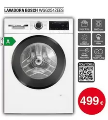 Bosch - Lavadora Wgg254zees