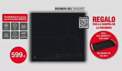 AEG - Encimera Tig31030dpz