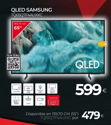 Samsung - Qled Tq65q7f4auxxc
