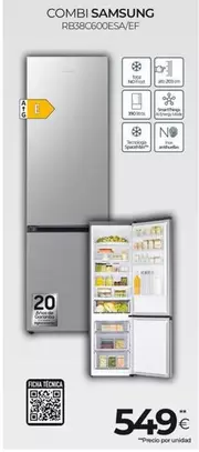 Samsung - Combi Rb38c600es/ef