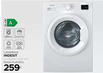Indesit - Lavadora Ima762my-time-spt