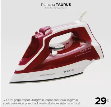 Taurus - Plancha Atlantida 3000 Adulto