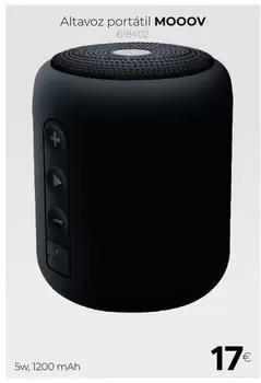 Altavoz Portatil Mooov
