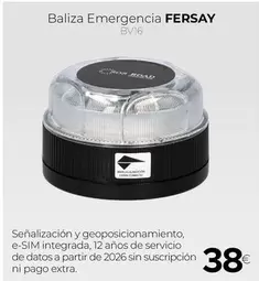 Baliza Emergencia Fersay Bv16