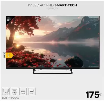 Smart Tech - Tv Led 40" Fhd