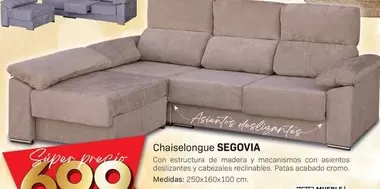 Chaiselongue Segovia