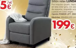 Sillon Relax Lunda