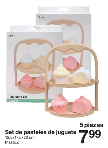 Set De Pasteles De Juguete