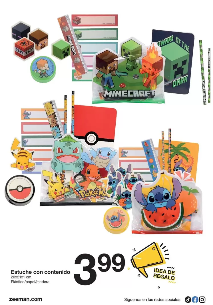 Estuche Con Contenido