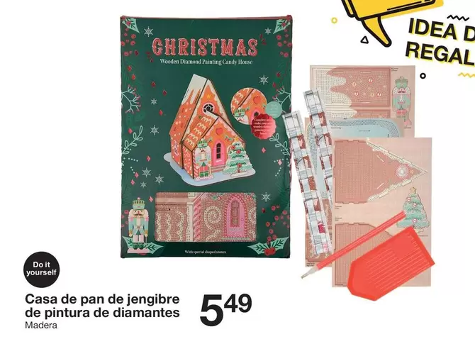 Diamond - Casa De Pan De Jengibre De Pintura De Diamantes