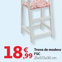 Trona De Madera Fsc