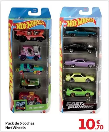 Hot Wheels - Pack De 5 Coches