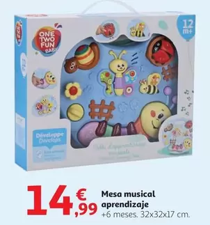One Two Fun - Mesa Musical Aprendizaje