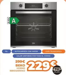 Beko - Horno Bbie123001xd